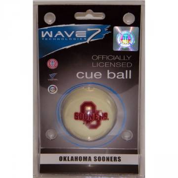 Oklahoma Sooners Cue Ball
