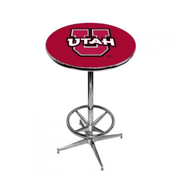 Utah Utes Red Pub Table