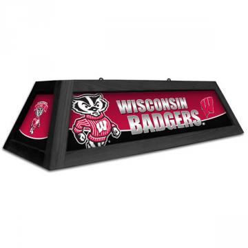 Wisconsin Badgers 42 Inch Spirit Game Table Lamp