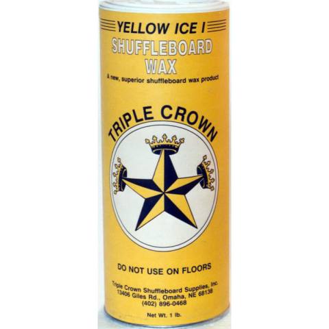 Triple Crown Yellow ICE I Shuffleboard Wax