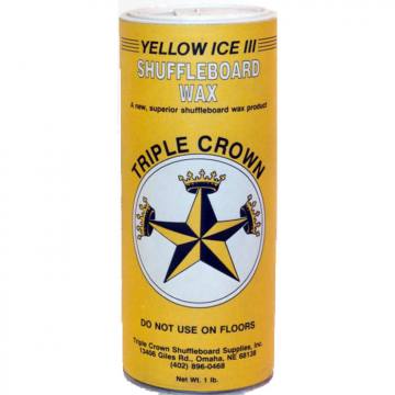 Triple Crown Yellow ICE III Shuffleboard Wax