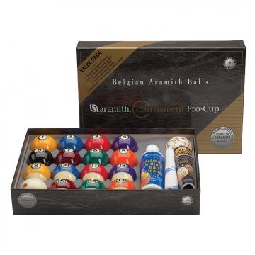 Super Aramith Tournament Pro Cup Billiard Ball Value Pack