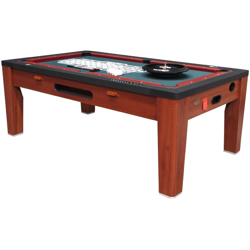 Berner 6N1 Multi Game Table - Walnut