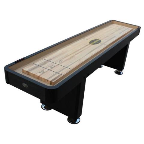 Berner Standard 12 Shuffleboard Table - Black