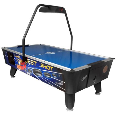 Dynamo Best Shot Coin Operated Air Hockey Table with Overhead Scoring