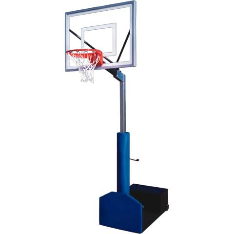 First Team Rampage III Portable Basketball Goal - 54 Inch Acrylic