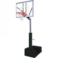 First Team Rampage Turbo Portable Basketball Goal - 54 Inch Glass