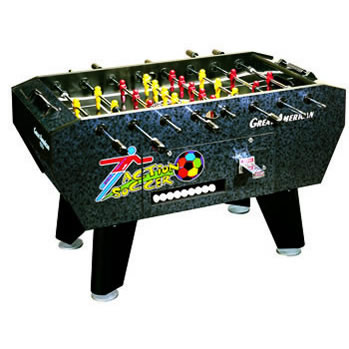 Great American Action Soccer Coin Operated Foosball Table