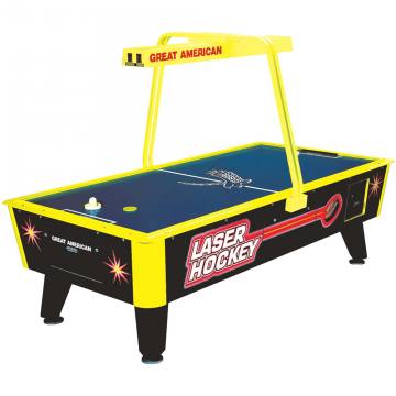 Great American Laser Coin Operated Air Hockey Table