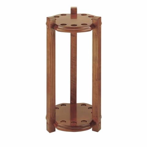 HJ Scott 9 Cue Heavy Duty Round Floor Rack