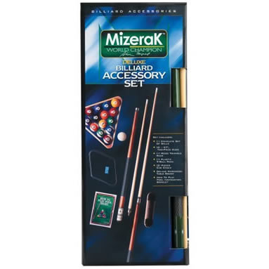 Mizerak Deluxe Billiard Accessory Kit