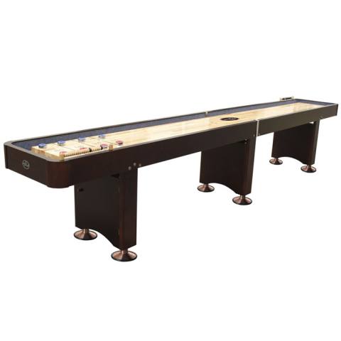 Playcraft Georgetown 14 Shuffleboard Table - Burnished Espresso