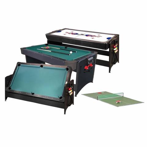 Fat Cat Pockey 3N1 Combination Air Hockey Pool Table