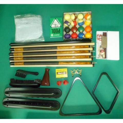 Berner Billiards Premium Billiard Kit in Black Stain